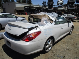 2004 TOYOTA SOLARA SE CONVERTIBLE WHITE 3.3L AT Z16326